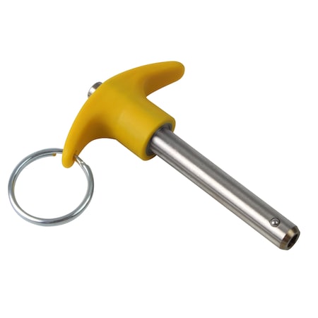 Huyett Pos Lock 3/8 x 2 T-Handle Yellow PLTY-0375-2000